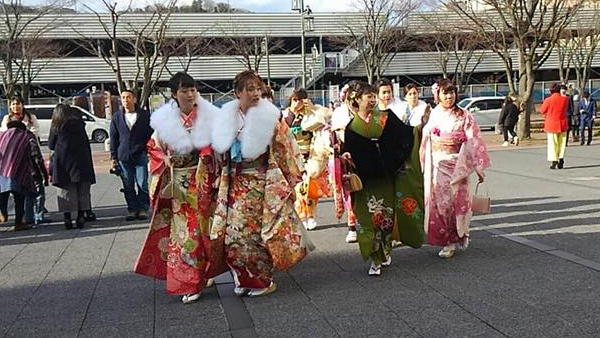 平成30年米子市成人式 現地レポート きものギャラリー八重垣 成人式の振袖選び 松江市 出雲市 米子市