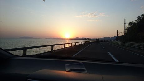 フェイスブック9月30日宍道湖の夕陽