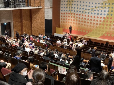 会場内