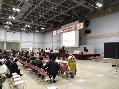 会場内