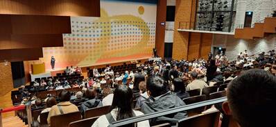 会場内